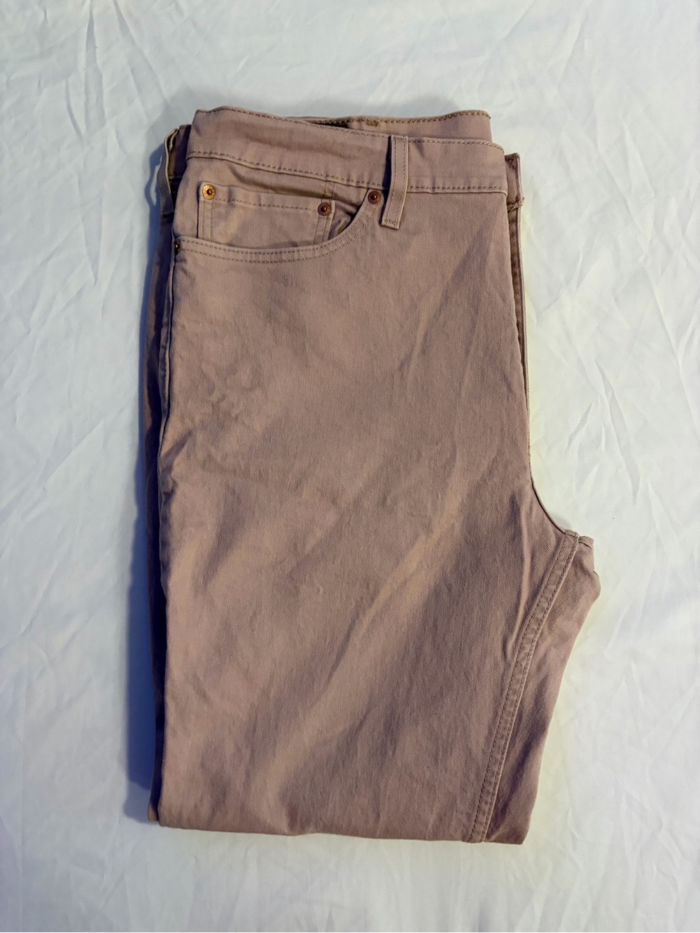 Levi's 511 Straight Jeans in Dusty Mauve